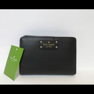 Kate Spade NWT black Tellie wallet